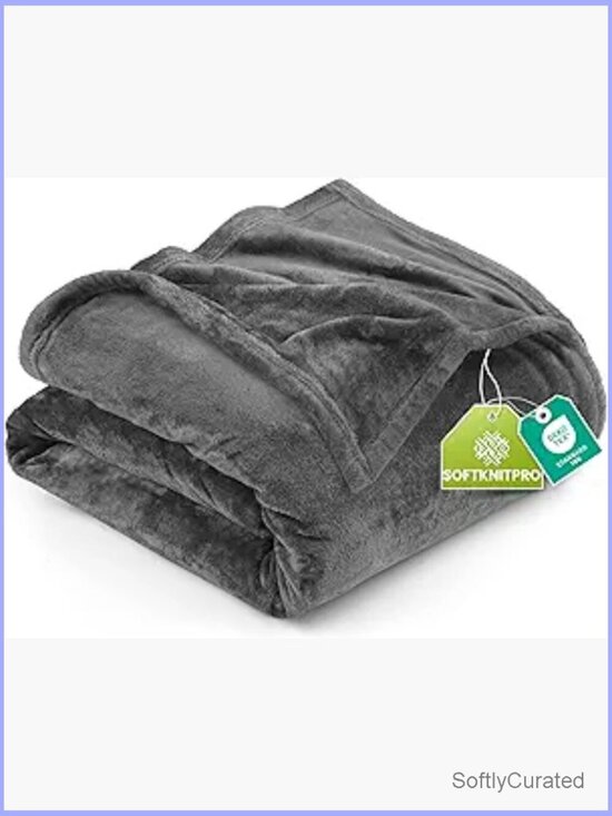 Other - King Size Fleece Blanket Ultra Soft Microfiber All Season Warm Lightweight